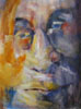 Compassion Acrylique sur toile de lin  2,m x 1,20m