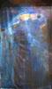 Mystère Acrylique sur toile de lin  2,m x 1,20m