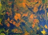 Sadir Acrylique sur toile de lin 0,30m x 0,30m