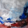 Algol Acrylique sur toile de lin 1.00m x 1.00m