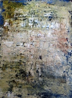 FURUD Acrylique/technique mixte sur toile de lin 0,70m x 0,80m