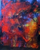 Zubra Acrylique sur toile de lin 1.00m x 0.80m