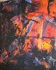 Symphonie radieuse Acrylique sur toile de lin - Acrylic on canevas 1.0m x 0.8m